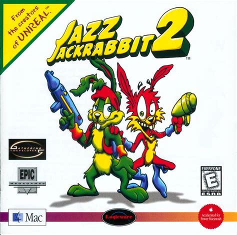 Jazz Jackrabbit 2 1998 Box Cover Art MobyGames