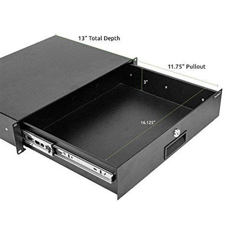 Amazon Navepoint Server Cabinet Case Rack Mount Dj Locking