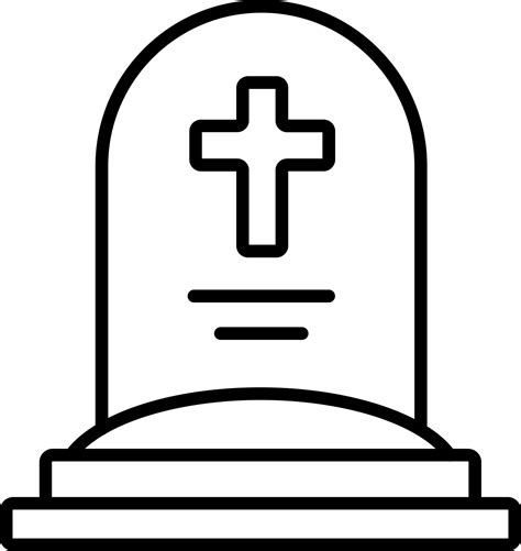 Grave Icon Style 20879563 Vector Art at Vecteezy