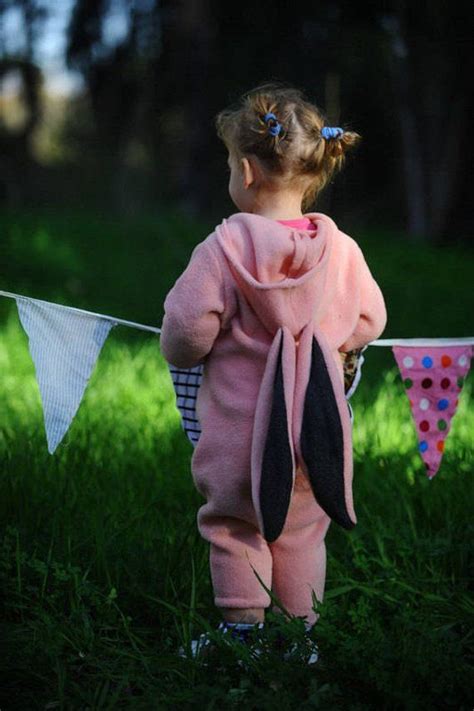 Pink Bunny Play Suit / Kids Bunny Halloween Costume / Pink - Etsy ...