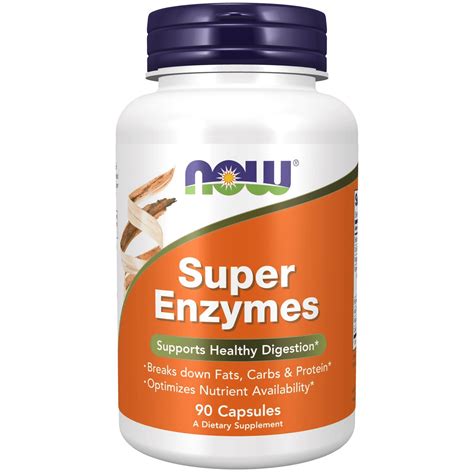 Now Super Enzymes Supports Healthy Digestion Capsules Britannia Lk