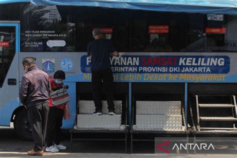 Kamis Layanan Samsat Keliling Hadir Di 14 Wilayah Jadetabek ANTARA News