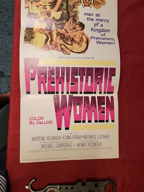 Prehistoric Women Martine Beswick 1967 Hammer Film Original