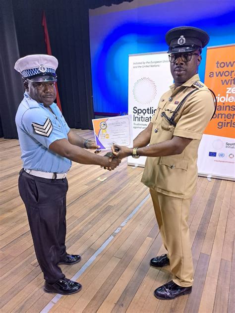 Five Hundred Cops Graduate From Gender Based Violence Training