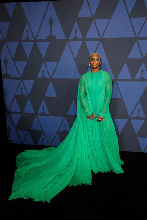 Governors Awards Cynthia Erivo In Valentino Couture Tom Lorenzo