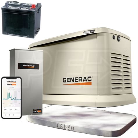 Generac Guardian Egd 7210 Kit A ® 24kw Standby Generator System 200a