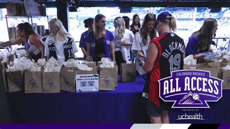 Rockies All Access Rockies Wives Grab Bags YouTube