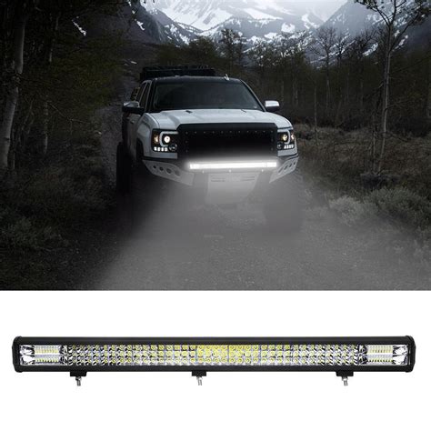 Led Work Light Bar Flood Spot Lights Driving Lamp Offroad Car Truck Atv