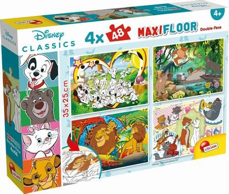 Lisciani Disney Classics Maxifloor Puzzle 4x48 Pcs PlayOne