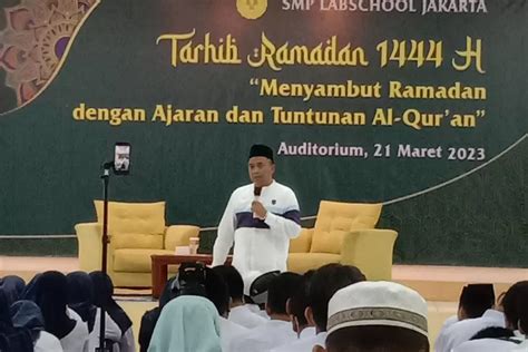 Ayo Perbanyak Membaca Kitab Suci Al Qur An Di Bulan Ramadan Melintas