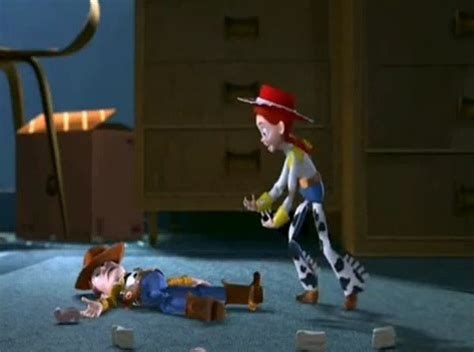 Toy Story 2 Jessie And Woody Kiss