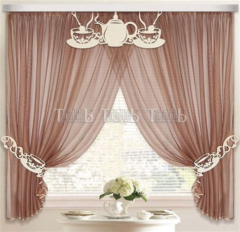 ажурные ламбрекены на кухню: 13 тыс изображений найдено в Яндекс ...