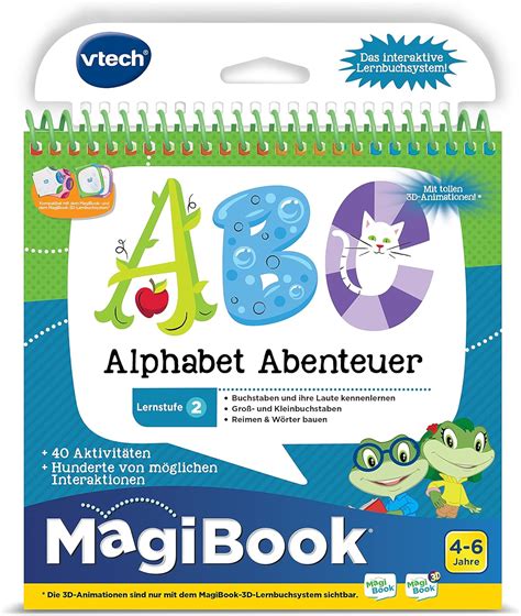 VTech Magibook 80-480604 Learning Level 2 Alphabet Adventure – TopToy