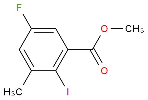 5 Fluoro 2 Iodo 3 Methyl Benzoic Acid Methyl Ester 1221565 68 9 Wiki