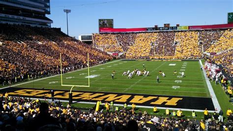 Free Images - football stadium hawkeyes iowa