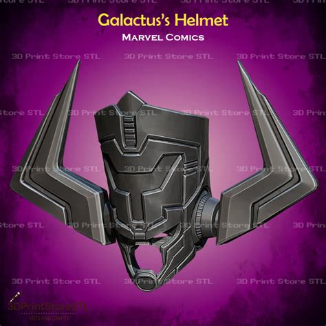 Galactus Helmet Cosplay Marvel Comics - 3D Model by 3dprintstorestl