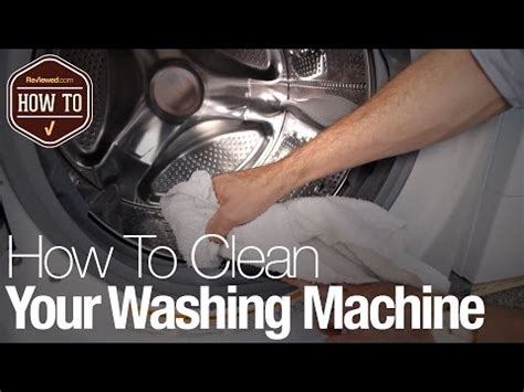 How To Clean Your Washing Machine Youtube