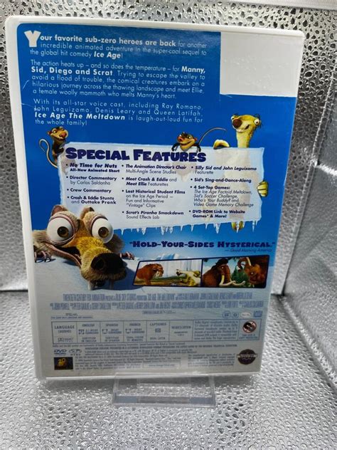 Ice Age The Meltdown DVD 2006 Full Or Widescreen Edition Ray