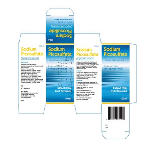 SODIUM PICOSULFATE 5MG 5ML ORAL SOLUTION