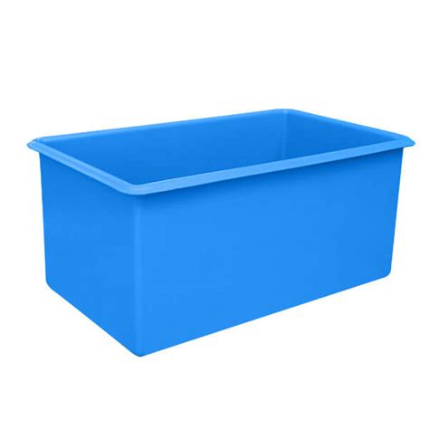 Buy Blue L Straight Rotationally Moulded Plastic Tub Rtr Online