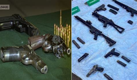 Carabineros detiene a sujetos con armas de fuego que hacían disparos en