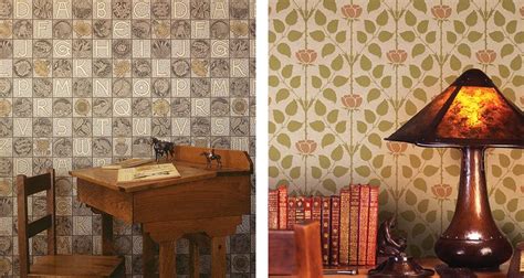 Craftsman Style Wallpaper Arts And Crafts Movement Bradbury