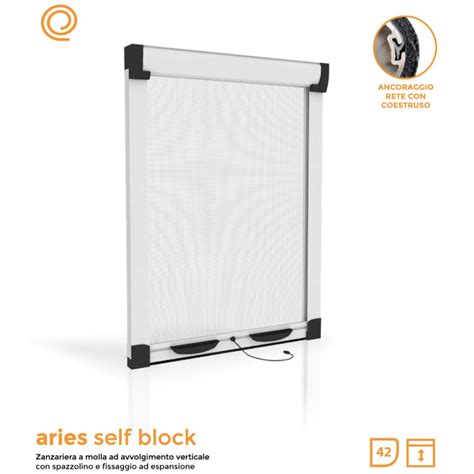 Aries Self Block Effezeta Moustiquaire Sans Vis