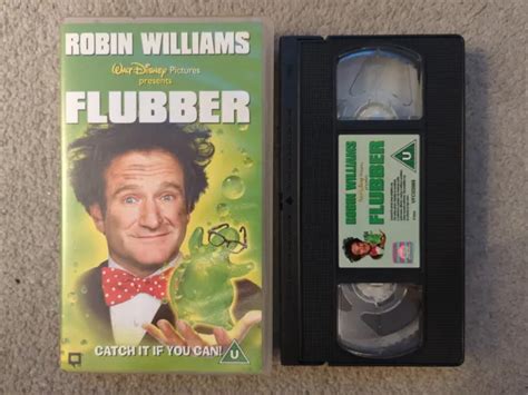 Flubber Disney Robin Williams Vhs Video Tape Picclick Uk