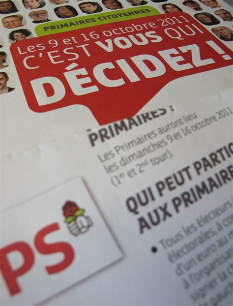 Primaires Citoyennes Socialistes Les 9 Et 16 Octobre Mode Demploi