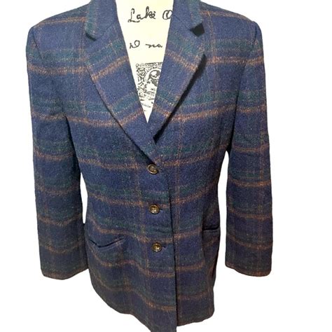 Harve Benard Jackets And Coats Harve Bernard Vintage Wool Blend Blazer Womens Sz 2 Poshmark