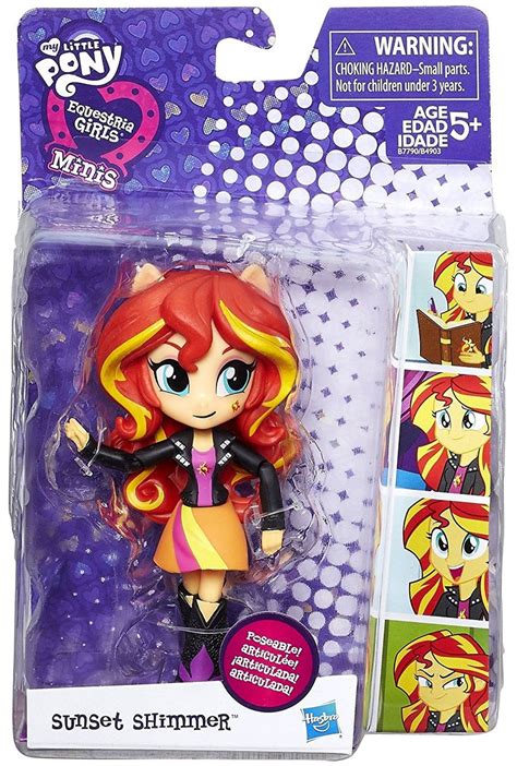 My Little Pony Equestria Girls Minis Sunset Shimmer 4.5 Figure Hasbro ...