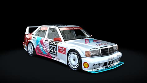 Mercedes-Benz 190E EVO II - DTM Junior Team Unix Rent #20 | RaceDepartment