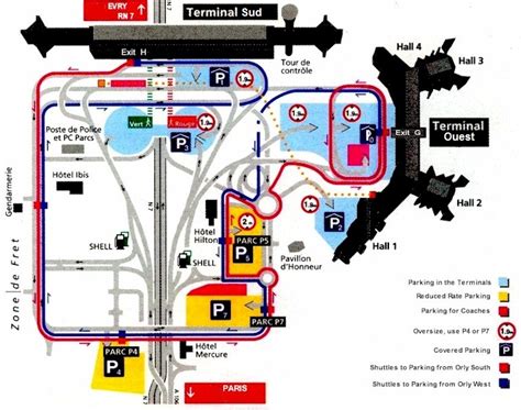 Aéroport De Paris Orly 1234 Ex Orly Sud Et Ouest Air Vacances