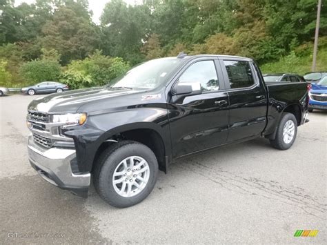 2019 Black Chevrolet Silverado 1500 Lt Z71 Crew Cab 4wd 128926768