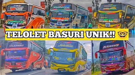 Kompilasi Telolet Basuri Full Sepanjang Jalan Indonesia Bus Unik