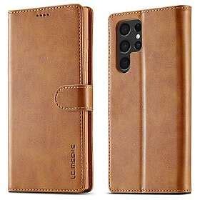 Lc Imeeke Pl Nboksfodral Samsung Galaxy S Ultra Cognac Fr N Kr