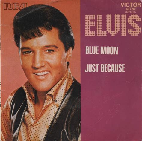 SP BLUE MOON 1971 Elvis Presley Elvis