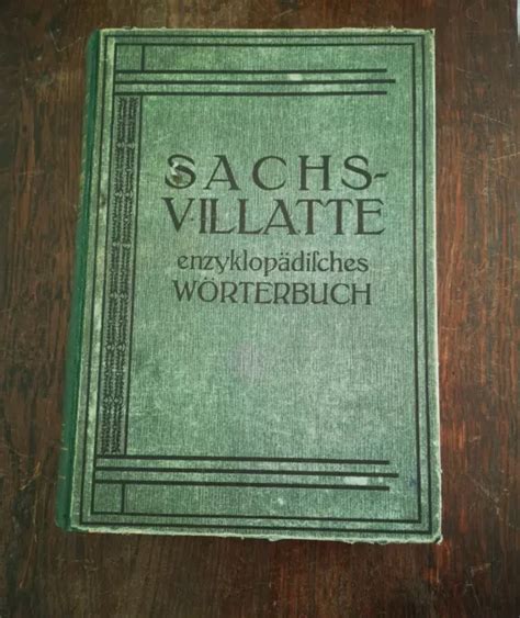 Ancien Sachs Villatte Dictionnaire Fran Ais Allemand M Thode