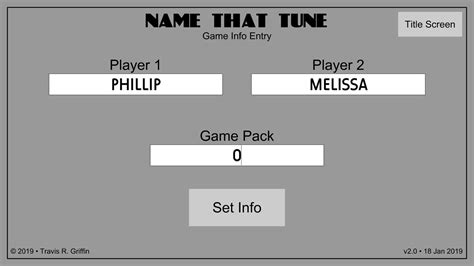 Name That Tune Game Show Software - Etsy