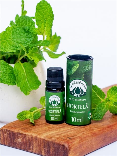 Óleo Essencial De Hortelã Pimenta 10ml Bioessência