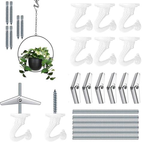 Decorative Ceiling Hooks For Plants Shelly Lighting