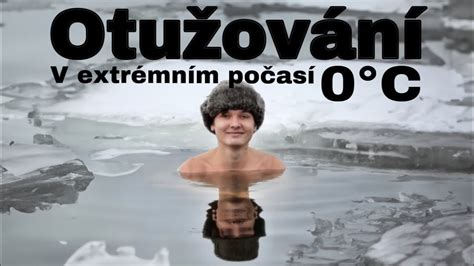 Vlezl jsem do ZAMRZLÉHO RYBNÍKA 0C Otužování YouTube