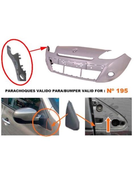 Pare Choc Avant Renault CLIO Phase 2 Par Ren 6120