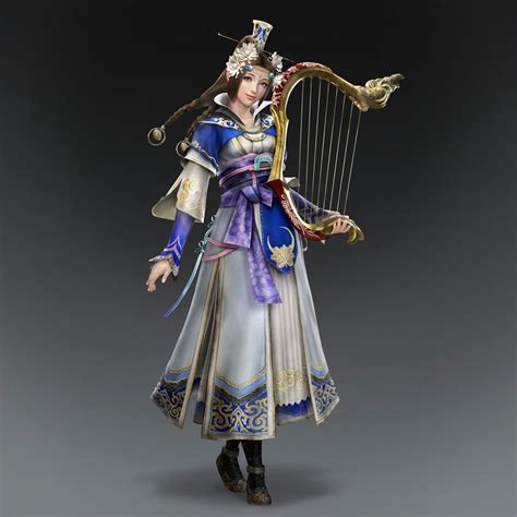 Cai Wenji Characters Art Dynasty Warriors 8 Empires Dynasty