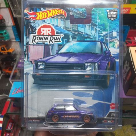 Hot Wheels Premium Toyota Starlet Ronin Run Shopee Malaysia