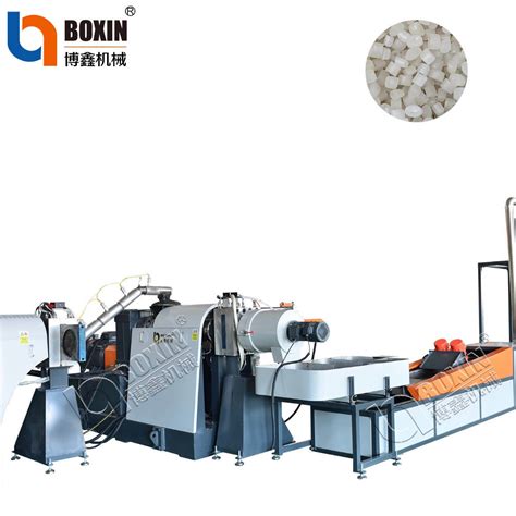 Plastic Pellet Extruder Machine Pet Hdpe Pp Pe Plastic Granules