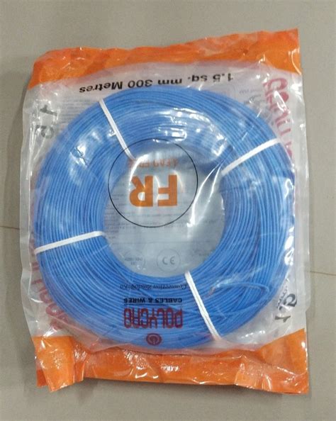 1 5 Sqmm Polycab Wire At Rs 3280 Roll Polycab House Wire In Ahmedabad