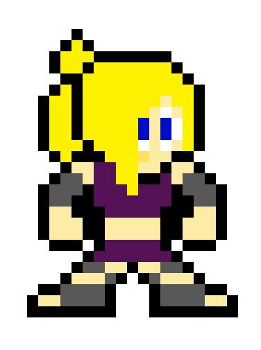 Ino Pixel Art By Nikkomarston On Deviantart