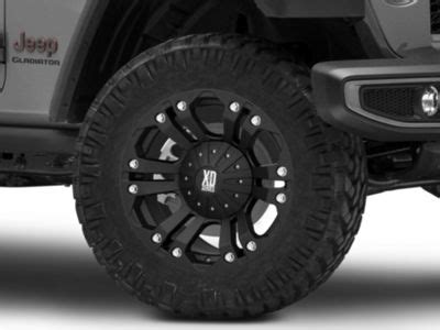 Xd Jeep Gladiator Monster Matte Black Wheel X Mm Offset