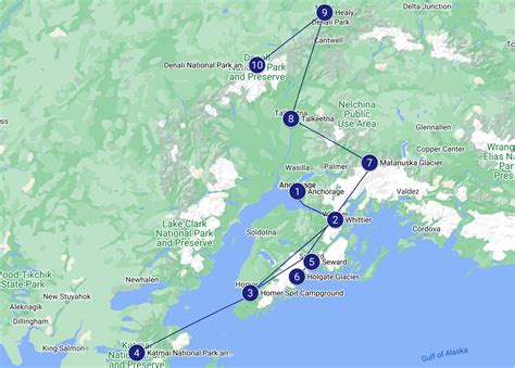 10 day Alaska Itinerary – Campervan Road Trip